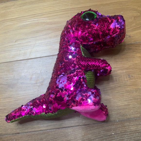 Ty Stompy Flippable Dinosaur - Picture 4 of 5